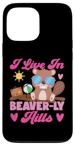 Biber: I Live In Beaver-ly Hills Hülle für iPhone 13 Pro Max Biber: I Live In Beaver-ly Hills Hülle für iPhone 13 Pro Max von Beaver And Mountains Wildlife Designs For Kids