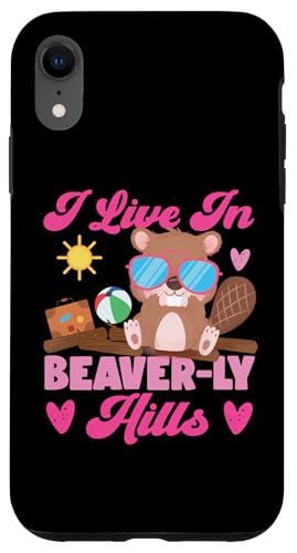 Biber: I Live In Beaver-ly Hills Hülle für iPhone XR Biber: I Live In Beaver-ly Hills Hülle für iPhone XR von Beaver And Mountains Wildlife Designs For Kids