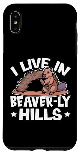 Biber: I Live In Beaver-ly Hills Hülle für iPhone XS Max Biber: I Live In Beaver-ly Hills Hülle für iPhone XS Max von Beaver And Mountains Wildlife Designs For Kids