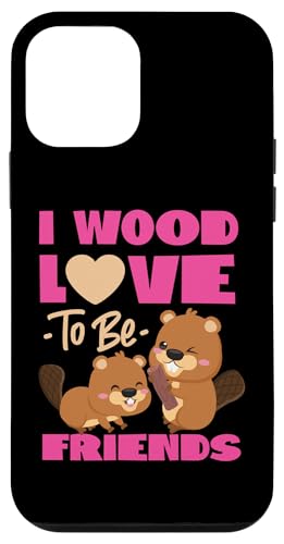 Biber: I Wood Love To Be Friends Hülle für iPhone 12 mini Biber: I Wood Love To Be Friends Hülle für iPhone 12 mini von Beaver And Mountains Wildlife Designs For Kids