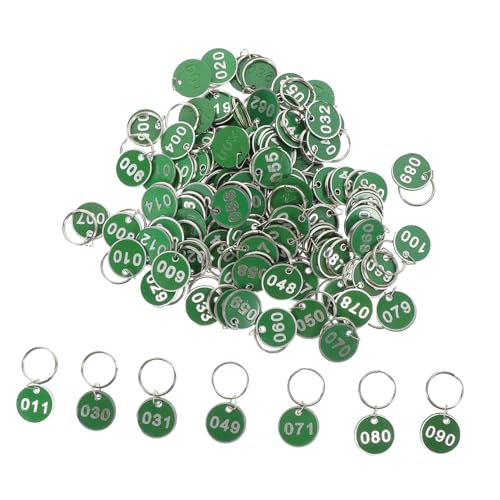 Beavorty 100 Stück Digitale Hand Kennzeichen Schließfachnummer-tags Schlüsselnummernschild Identifikator Schlüsselanhänger Mit Etiketten Gemacht Green Aluminiumlegierung Beavorty 100 Stück Digitale Hand Kennzeichen Schließfachnummer-tags Schlüsselnummernschild Identifikator Schlüsselanhänger Mit Etiketten Gemacht Green Aluminiumlegierung von Beavorty