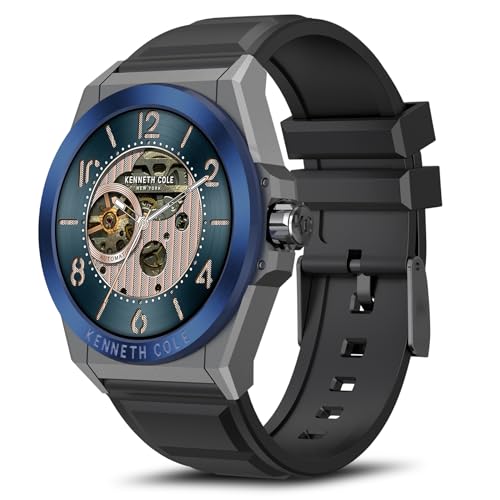 Bebinca Smartwatch Herren, 1,32'' HD-Bildschirm, IP68 Wasserdicht Fitnessuhr mit Herzfrequenzmonitor Schlafmonitor Schrittzähler für iOS Android(Blau-Silber) von Bebinca