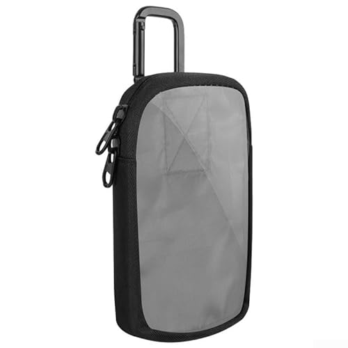Bebykilemi Kompakte Schutzhülle für MP3- und MP4-Player, klarer Touchscreen, stoßfest, Karabiner, PVC-Nylon-Material, 15 x 10 x 1 cm, Schwarz Bebykilemi Kompakte Schutzhülle für MP3- und MP4-Player, klarer Touchscreen, stoßfest, Karabiner, PVC-Nylon-Material, 15 x 10 x 1 cm, Schwarz von Bebykilemi