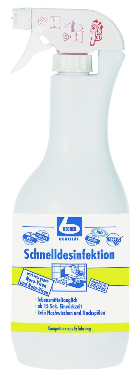 Becher Desinfektionsspray 1,0 l von Becher