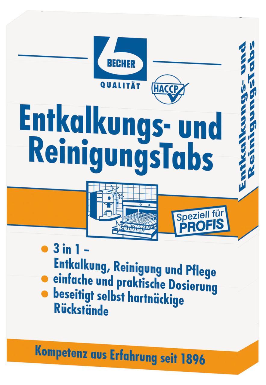 Becher 8 Stück Entkalker von Becher