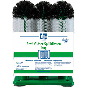 Becher Gläserspülbürsten-Set Profi Gläser lang mehrfarbig Kunststoff Becher Gläserspülbürsten-Set Profi Gläser lang mehrfarbig Kunststoff von Becher