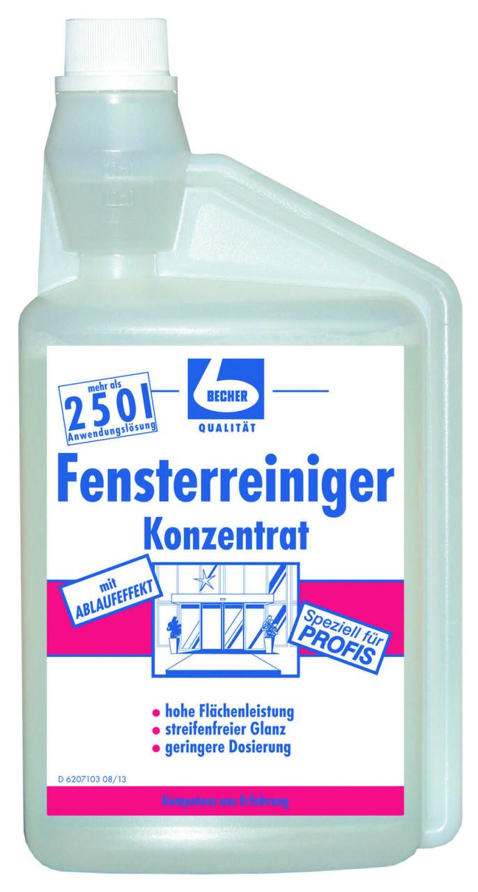 Fensterreiniger von Becher