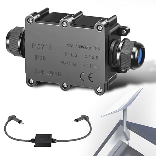 Beciety Starlink Kabelreparaturset, Reparatur Original Starlink Kabel, speziell für Starlink Kabel, IP68 wasserdicht mit Installationswerkzeugen, SWN-123 Beciety Starlink Kabelreparaturset, Reparatur Original Starlink Kabel, speziell für Starlink Kabel, IP68 wasserdicht mit Installationswerkzeugen, SWN-123 von Beciety