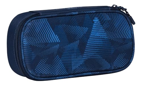 Beckmann Sport Junior ovales Schlamperetui Blue Quartz von Beckmann