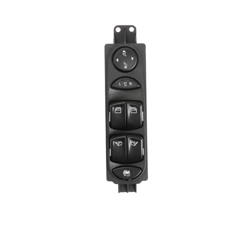 Electric Window Regulator/Passend for Mercedes W639 W636 Auto-Fronttür-elektrischer Fensterschalter Master-Fenstersteuerungsschalter/Passend for Benz Vito Viano 2006–2012(Model A) von Becwdvo