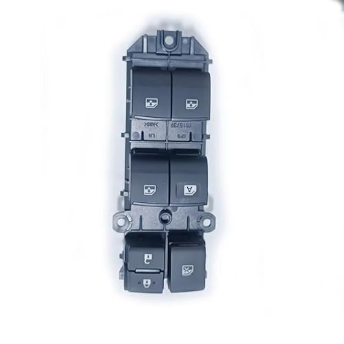 Electric Window Regulator Beleuchteter LED-Power-Einzelfensterschaltersatz/Passend for Toyota Hilux 2019 2020 2021 2022 2023 2024(19-24 Main LHD) von Becwdvo