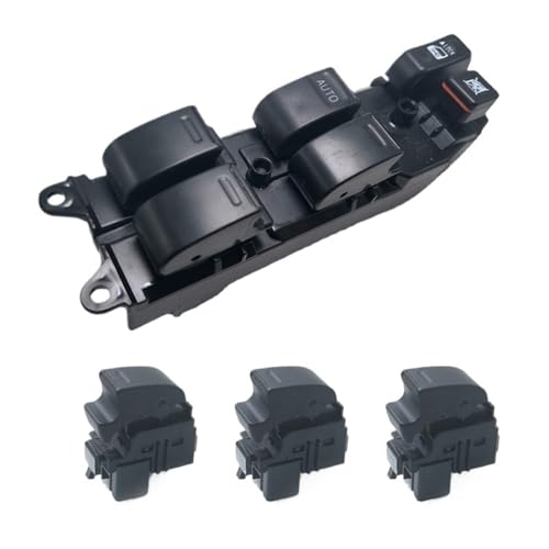 Electric Window Regulator Elektrische Fensterheber-Steuerschalter-Taste Autozubehör 848200K100 848100K010 / Passend for 2004–2015 Toyota Hilux Vigo Fortuner von Becwdvo