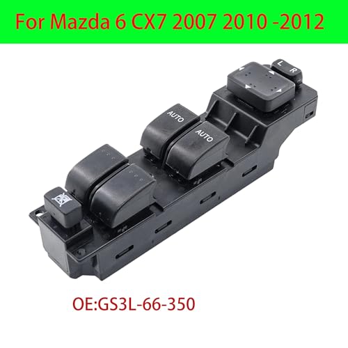 Electric Window Regulator Vorne Links Power Master Control Fenster Schalter Regler/Fit for Mazda 6 CX7 2007 2008 2009 2010-2012 GS3L-66-350 GS3L66350 Electric Window Regulator Vorne Links Power Master Control Fenster Schalter Regler/Fit for Mazda 6 CX7 2007 2008 2009 2010-2012 GS3L-66-350 GS3L66350 von Becwdvo
