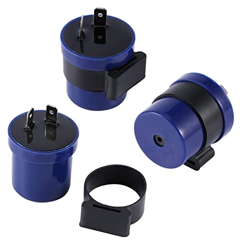 2 polige Blinker Piepser Relais Motorradanzeige Relais Blinker Blinker Blinker DC 6V bis DC 12V Motorr?der . , Lade und Startsystem von Bediffer