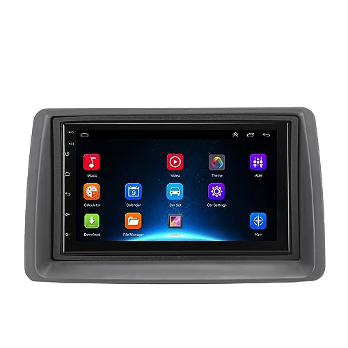 Autoradio, 7-Zoll-Touchscreen mit WLAN, Kabellose GPS-Navigation für Android 12, Ersatz für FIAT Panda 2003 Bis 2012 (2+32+Carplay) von Bediffer