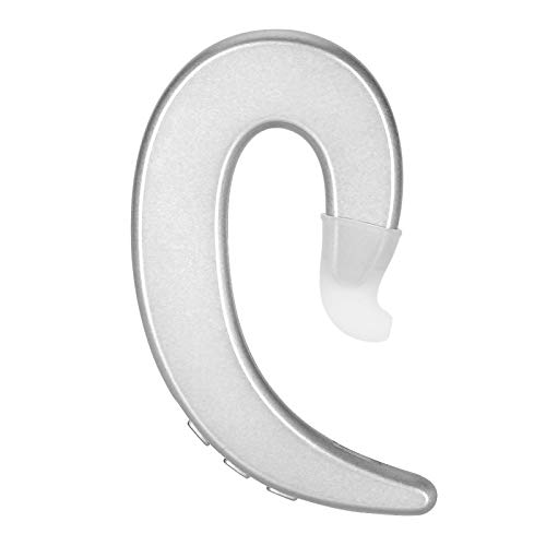 Bediffer Freisprechen Ohrhaken Bluetooth Kopfh?rer Drahtlos Schmerzlose Knochenleitung Kopfh?rer Headset ersetzen(Silver) von Bediffer