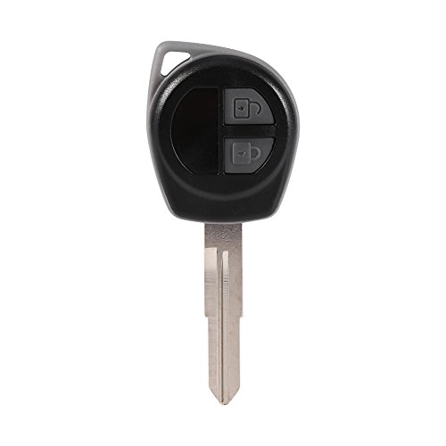 Zündroller Remote Case Schalter Schlüsselabdeckung Shell Fob kompatibel mit SUZUKI SX4 Liana Alto 2 Tasten, Fahrzeugtechnik/GPS & Sicherheit von Bediffer
