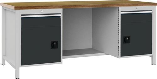 Bedrunka+hirth Werkbank grau lichtgrau B2000xH859xT750mm Buche Multiplex 40mm 2 Bedrunka+hirth Werkbank grau lichtgrau B2000xH859xT750mm Buche Multiplex 40mm 2 von Bedrunka+hirth