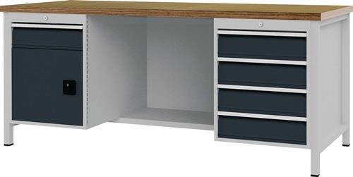 Bedrunka+hirth Werkbank grau lichtgrau B2000xH859xT750mm Buche Multiplex 40mm 5 Bedrunka+hirth Werkbank grau lichtgrau B2000xH859xT750mm Buche Multiplex 40mm 5 von Bedrunka+hirth