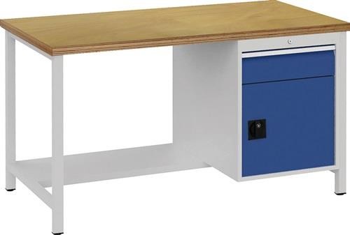 Bedrunka+hirth Werkbank signalblau lichtgrau B1500xH859xT750mm Buche Bedrunka+hirth Werkbank signalblau lichtgrau B1500xH859xT750mm Buche von Bedrunka+hirth