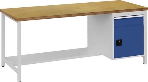 Bedrunka+hirth Werkbank signalblau lichtgrau B2000xH859xT750mm Buche Bedrunka+hirth Werkbank signalblau lichtgrau B2000xH859xT750mm Buche von Bedrunka+hirth