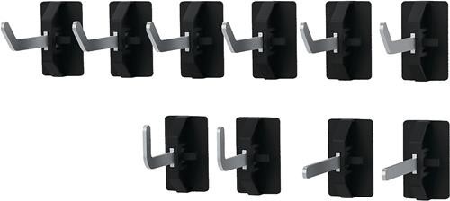 Bedrunka+hirth Werkzeughaltersortiment SimplaClip B2xH6mm 10 Hak.10x10mm 10-tlg. von Bedrunka+hirth