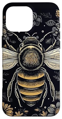 Hülle für iPhone 16 Pro Max Biene, Honigbiene, Hummel, Blumen, Boho-Grafik Hülle für iPhone 16 Pro Max Biene, Honigbiene, Hummel, Blumen, Boho-Grafik von Bee Flowers Boho Graphic Merch