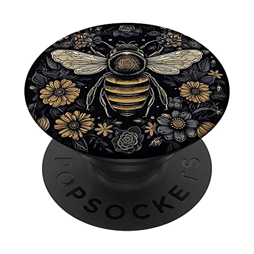 Biene, Honigbiene, Hummel, Blumen, Boho-Grafik PopSockets Klebender PopGrip Biene, Honigbiene, Hummel, Blumen, Boho-Grafik PopSockets Klebender PopGrip von Bee Flowers Boho Graphic Merch