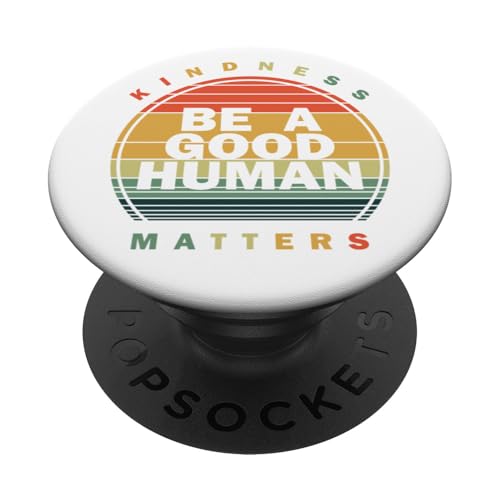 Sei ein guter Mensch Biene Freundlichkeit zählt Sei Gutes PopSockets Klebender PopGrip Sei ein guter Mensch Biene Freundlichkeit zählt Sei Gutes PopSockets Klebender PopGrip von Bee Good Human Be Kind Kindness Inspiration Gifts