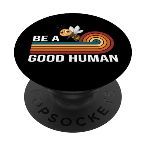 Sei ein guter Mensch Biene Freundlichkeit zählt Sei Gutes PopSockets Klebender PopGrip Sei ein guter Mensch Biene Freundlichkeit zählt Sei Gutes PopSockets Klebender PopGrip von Bee Good Human Be Kind Kindness Inspiration Gifts