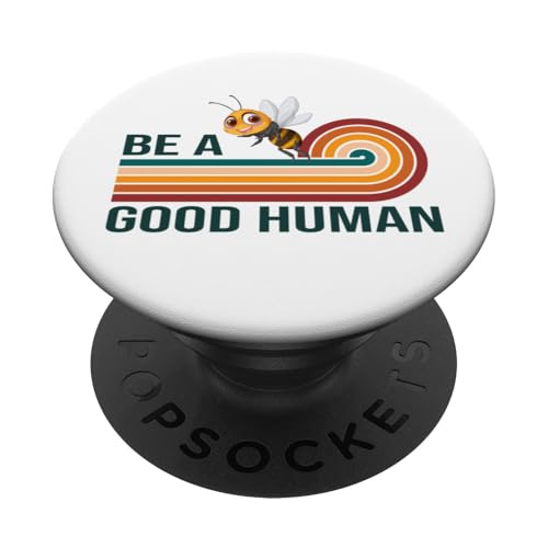 Sei ein guter Mensch Biene Freundlichkeit zählt Sei Gutes PopSockets Klebender PopGrip Sei ein guter Mensch Biene Freundlichkeit zählt Sei Gutes PopSockets Klebender PopGrip von Bee Good Human Be Kind Kindness Inspiration Gifts