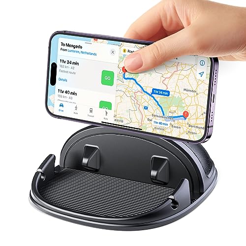 Beeasy Handyhalterung Auto, Armaturenbrett Handy Halterung Smartphone Handyhalter fürs Auto KFZ Autohalterung für iPhone 15/14/13/12 Pro Max Samsung Galaxy S24 S23 Huawei Xiaomi LG Navi-Geräte von Beeasy