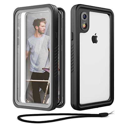 Beeasy für iPhone XR Hülle Wasserdicht - 360 Grad Outdoor Handyhülle Stoßfeste Staubdicht Schutzhülle, Full Body Panzerhülle mit Displayschutz für iPhone XR - Grau Beeasy für iPhone XR Hülle Wasserdicht - 360 Grad Outdoor Handyhülle Stoßfeste Staubdicht Schutzhülle, Full Body Panzerhülle mit Displayschutz für iPhone XR - Grau von Beeasy