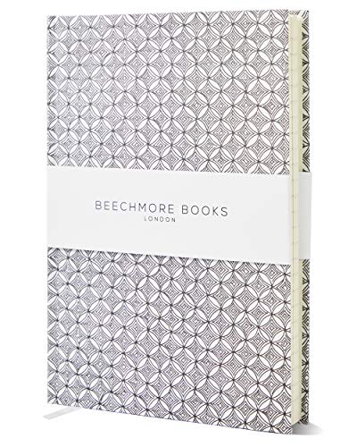 Gedrucktes Notizbuch - Premium A5 Journal von Beechmore Books | Hardcover Limited Edition, dickes 120gsm Creme-Papier, Notizbuch im Geschenkkarton, 21x15 cm (DanDan Design) von Beechmore Books