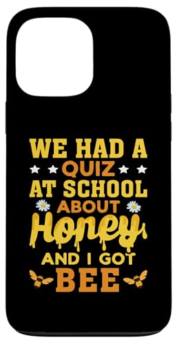 A Quiz About Honey Imkerei Wortspiel für Imker Hülle für iPhone 13 Pro Max A Quiz About Honey Imkerei Wortspiel für Imker Hülle für iPhone 13 Pro Max von Beekeeping Design Ideas For Beekeepers
