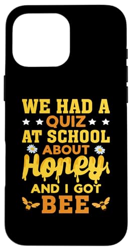 A Quiz About Honey Imkerei Wortspiel für Imker Hülle für iPhone 16 Pro Max A Quiz About Honey Imkerei Wortspiel für Imker Hülle für iPhone 16 Pro Max von Beekeeping Design Ideas For Beekeepers