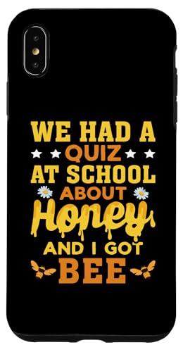 A Quiz About Honey Imkerei Wortspiel für Imker Hülle für iPhone XS Max A Quiz About Honey Imkerei Wortspiel für Imker Hülle für iPhone XS Max von Beekeeping Design Ideas For Beekeepers