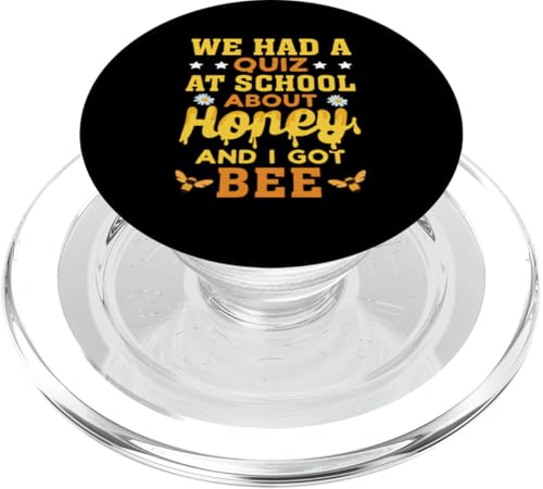 A Quiz About Honey Imkerei Wortspiel für Imker PopSockets PopGrip für MagSafe A Quiz About Honey Imkerei Wortspiel für Imker PopSockets PopGrip für MagSafe von Beekeeping Design Ideas For Beekeepers