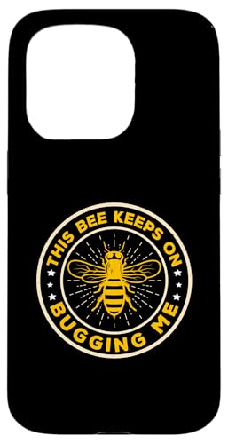 Bee Keeps on Bugging Me Imkerei-Design für Imkereien Hülle für iPhone 15 Pro Bee Keeps on Bugging Me Imkerei-Design für Imkereien Hülle für iPhone 15 Pro von Beekeeping Design Ideas For Beekeepers