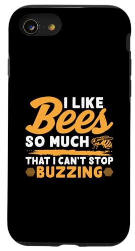 Imkerei-Design kann nicht aufhören, für Imkereier zu summen Hülle für iPhone SE (2020) / 7 / 8 von Beekeeping Design Ideas For Beekeepers