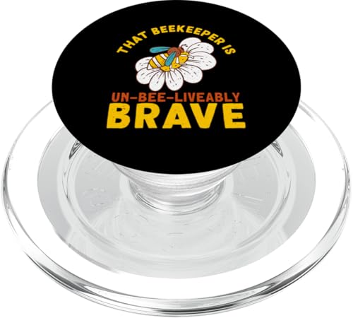 Un-Bee-liveably Brave Imkerei Design für Imker PopSockets PopGrip für MagSafe Un-Bee-liveably Brave Imkerei Design für Imker PopSockets PopGrip für MagSafe von Beekeeping Design Ideas For Beekeepers