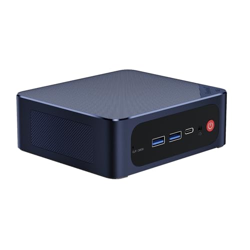 Beelink 12th Gen Core i7-12650H Mini PC, bis zu 4,7 GHz (10C/16T), 32G DDR4 RAM 500G M.2 PCIe4.0 SSD, WiFi6 BT5.2, 4K@60Hz Dual Display DP/HDMI, Mini Desktop-PC von Beelink