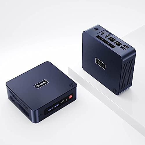 Beelink Intel Mini PC, U59 mit N5105 Prozessor, 16GB DDR4 500GB SSD, Unterstützung Dual Display 4K, Dual LAN, WiFi5, Mini Desktop Computer Wi11 Pro von Beelink