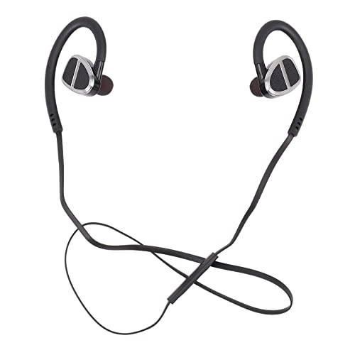 1 Satz Bluetooth 4.0 KopfhöRer Sport-OhrhöRer mit Mini-Freisprecheinrichtung Sprachsteuerung Stereo-Musik Headset in Ear 6.0 Noise Cancelling Sweatproof für Smartphones von Beelooom
