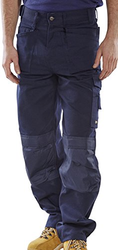 Click Premium Multi Zweck Hose, 32 TALL LEG, marineblau, 1 von Beeswift