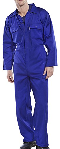 Click Workwear Regular Poly-Cotton Boiler Suit Royal Size 36 von Beeswift