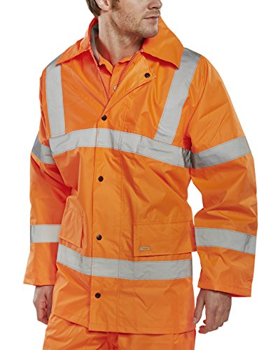 Leichte EN471 Jacke Orange M von Beeswift