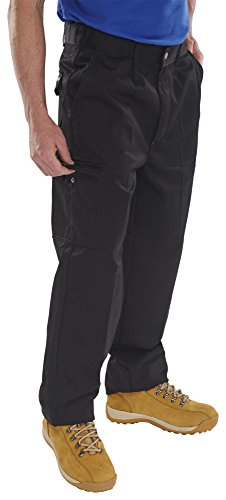 Schwere Fahrer-Hose, schwarz, Größe 38T (Langgröße) von Beeswift