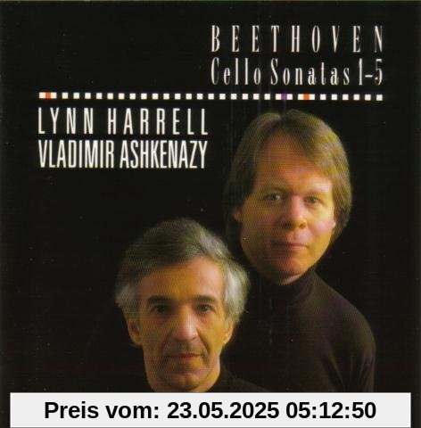 5 Sonatas Cello-Harrell-Ashkenazy 5 Sonatas Cello-Harrell-Ashkenazy von Beethoven, Ludwig Van