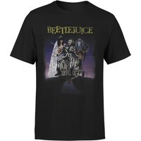 Beetlejuice Distressed Poster T-Shirt - Schwarz - XL von Beetlejuice